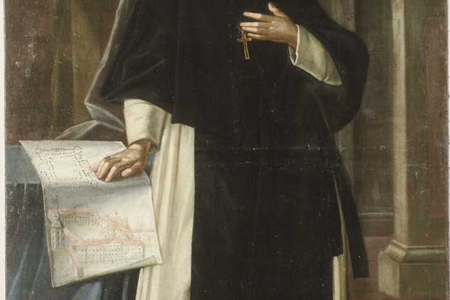Portrét opata Eugena Tyttla, olej na plátně, Sbírka Muzea a galerie severního Plzeňska v Mariánské Týnici, p. o., inv. č. 2873